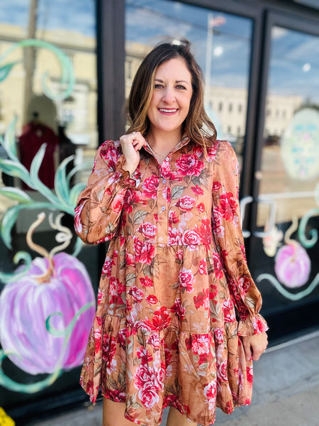 Vintage Floral Dress