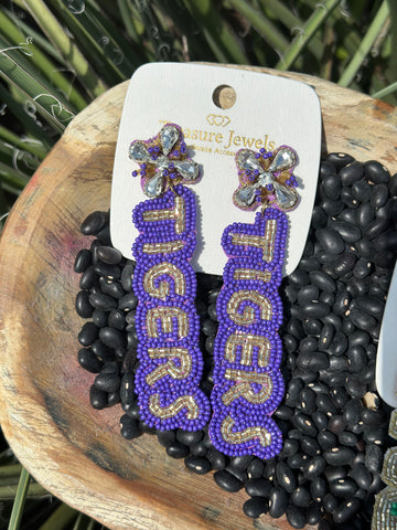 Tiger Earrings