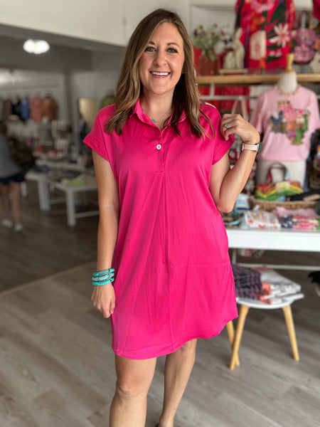 Rose Shift Dress