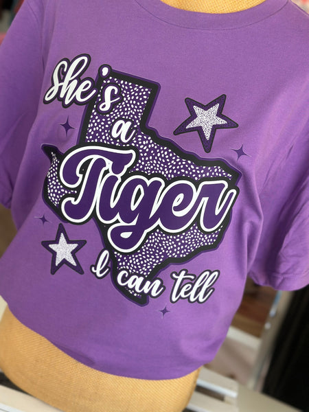 She’s a Tiger I can Tell (Purple)