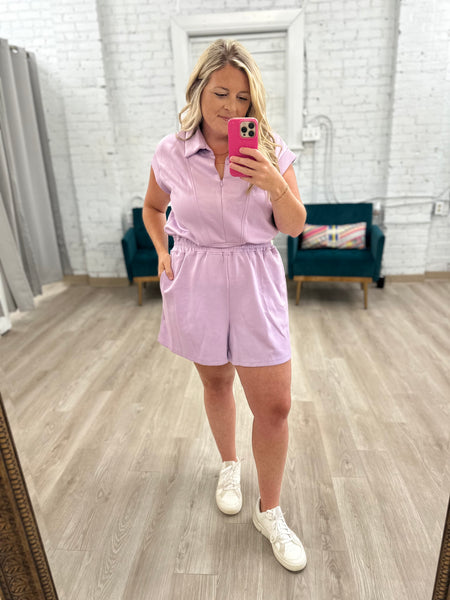 Orchid Romper