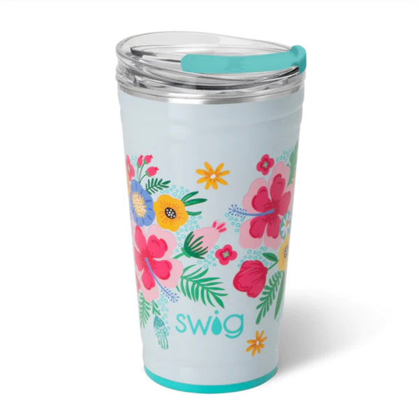 Island Bloom Party Cup - 24oz