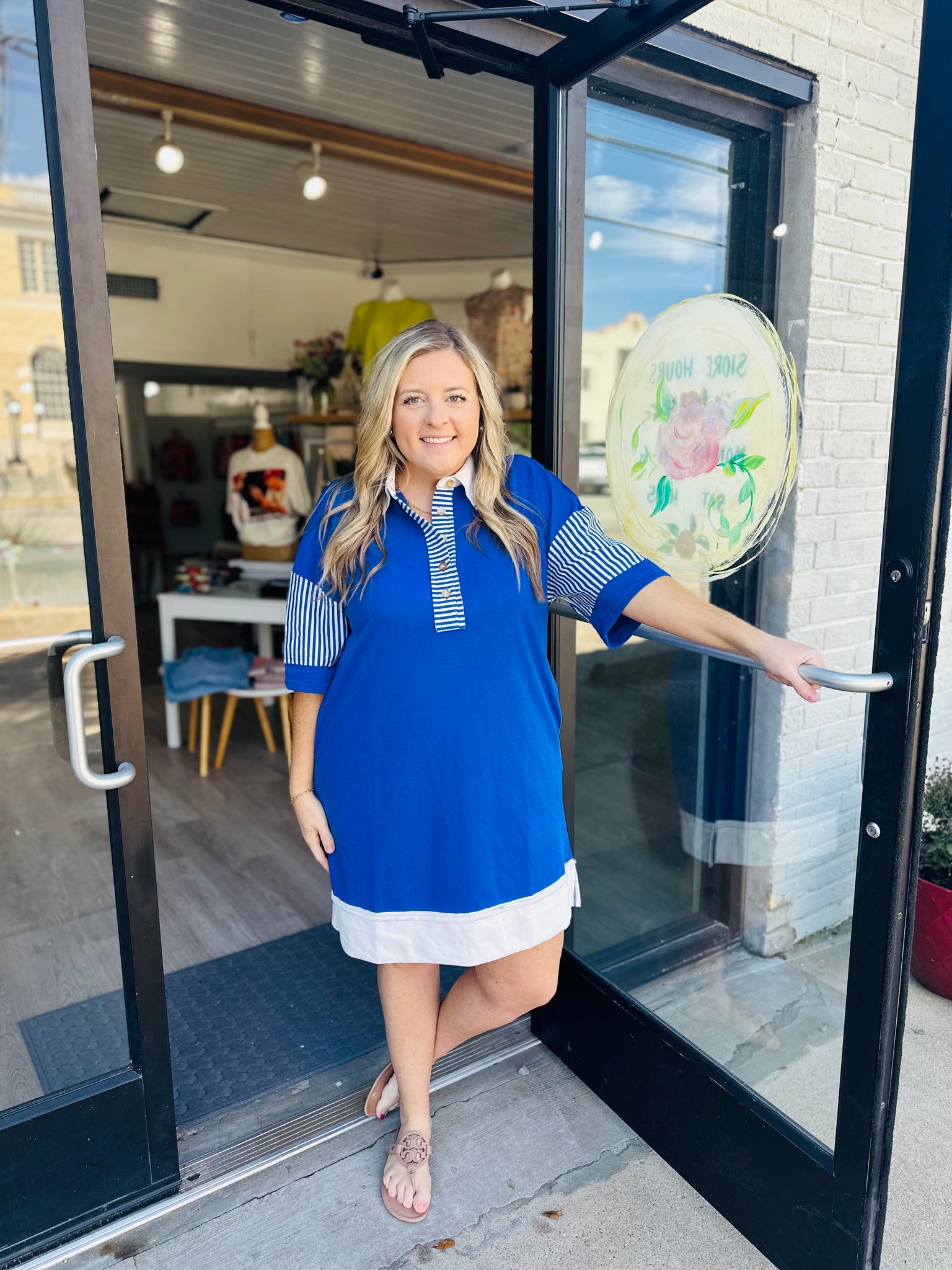 Royal Cotton Dress