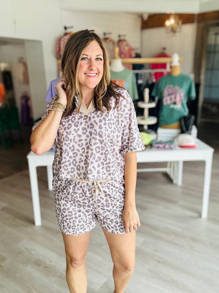 Casual Leopard Top