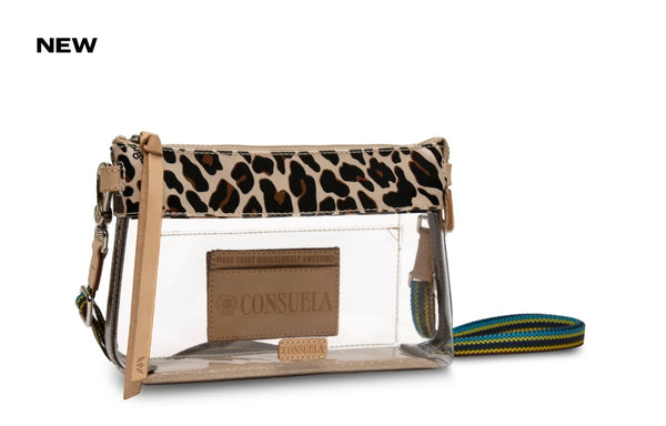 Clear Mona Midtown Crossbody