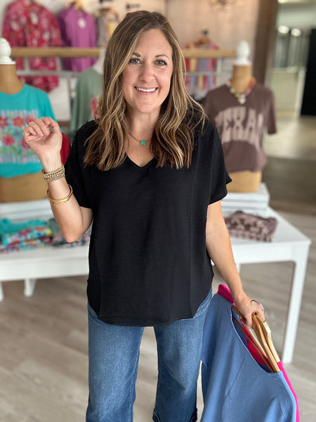 Abby Top in Black