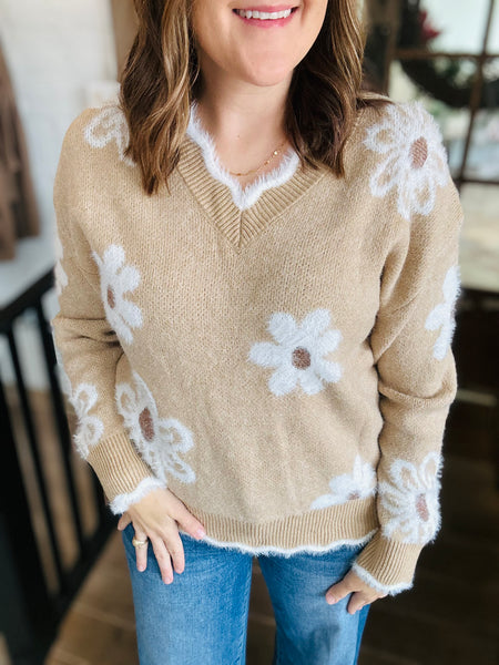 Flower Sweater