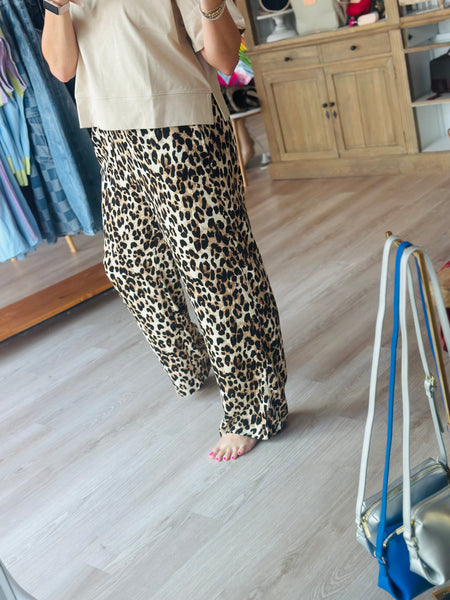 Leopard Print Pant