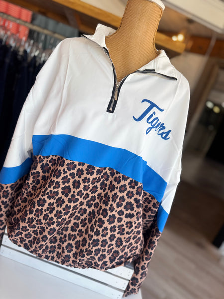Rockdale Tigers Leopard Pullover
