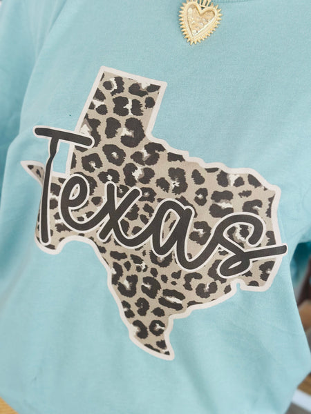 Leopard Texas Tee