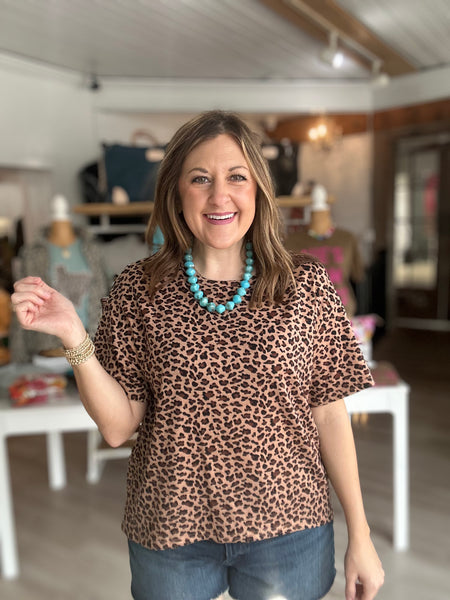 Leopard Basic Top