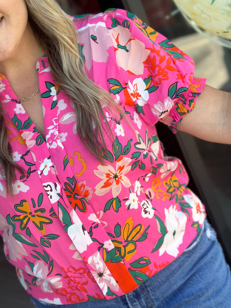 Finley Floral Top