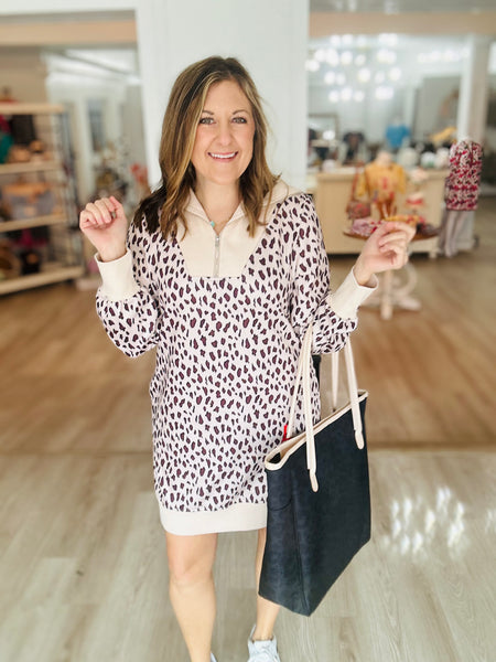 Leopard Mini Dress