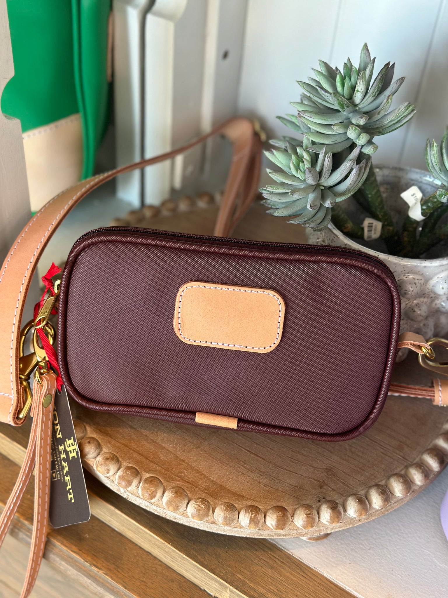 Crosslet in Burgundy