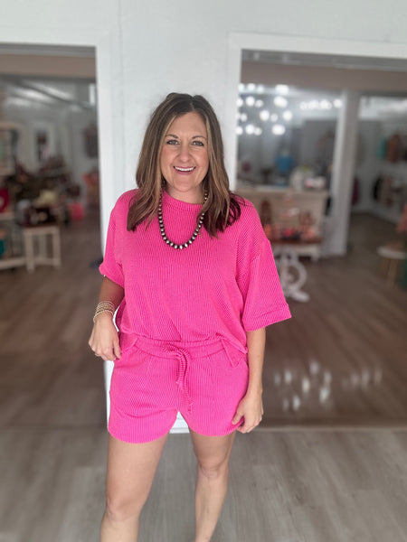 Getaway Top Pink