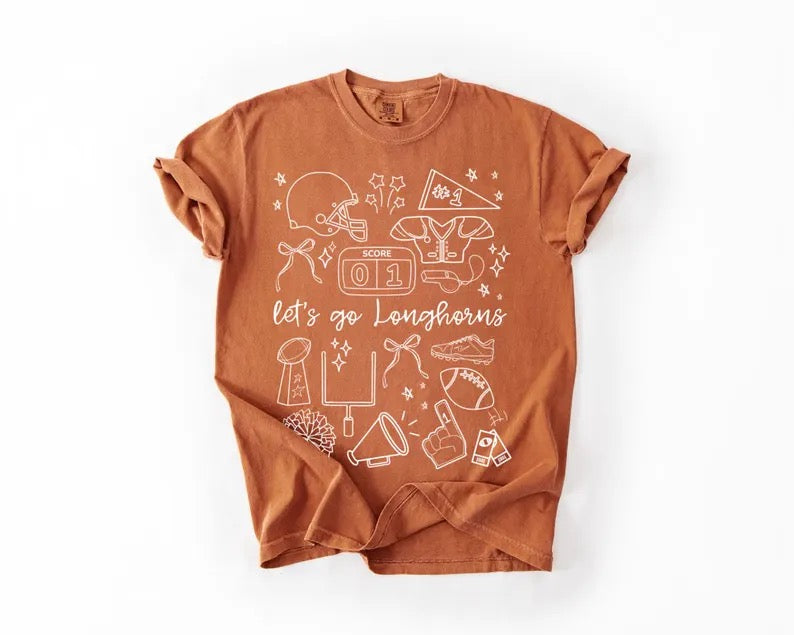 Let’s Go Orange + White