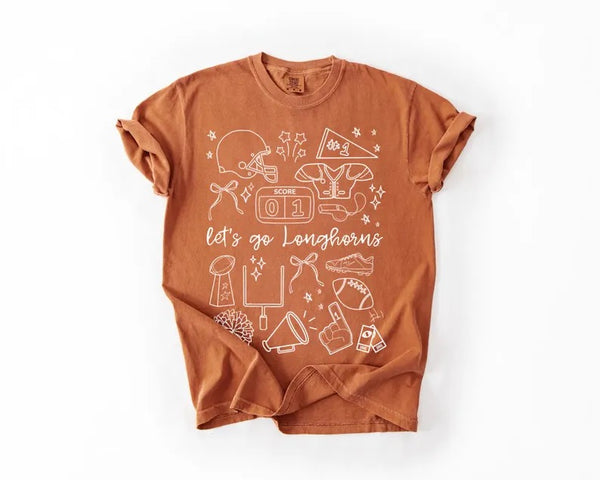 Let’s Go Orange + White