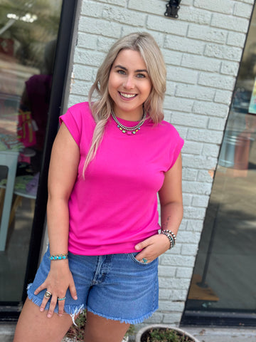 Classic Basic Top - Pink