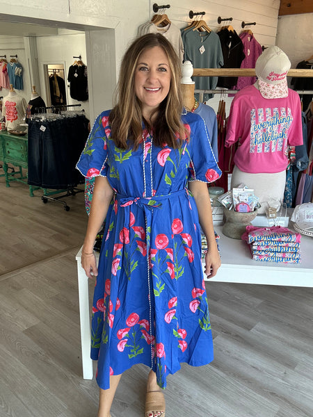 Floral Midi Dress