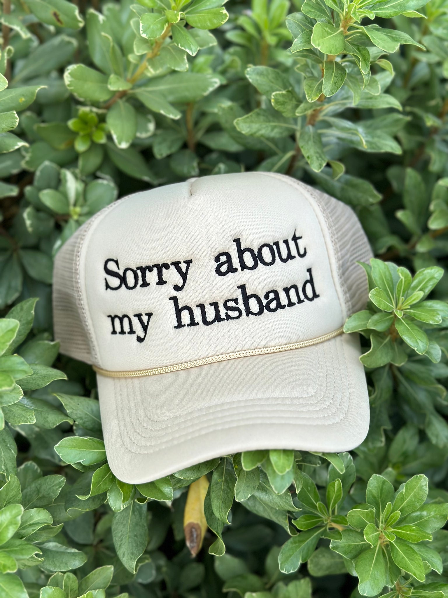 Sorry about my Husband Cap