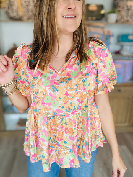 Flower Power Blouse