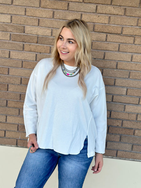 Lovely White Long sleeve