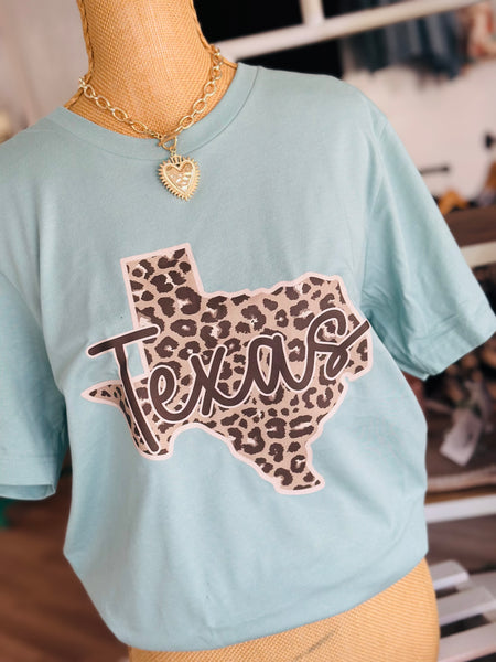 Leopard Texas Tee