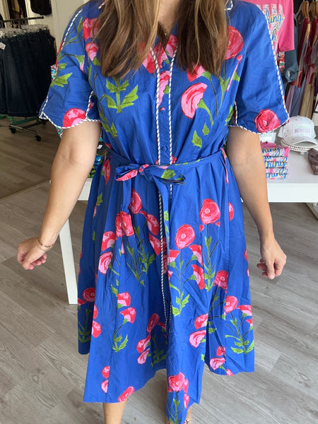 Floral Midi Dress