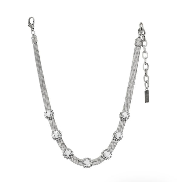 Kirsten Necklace in Chrome