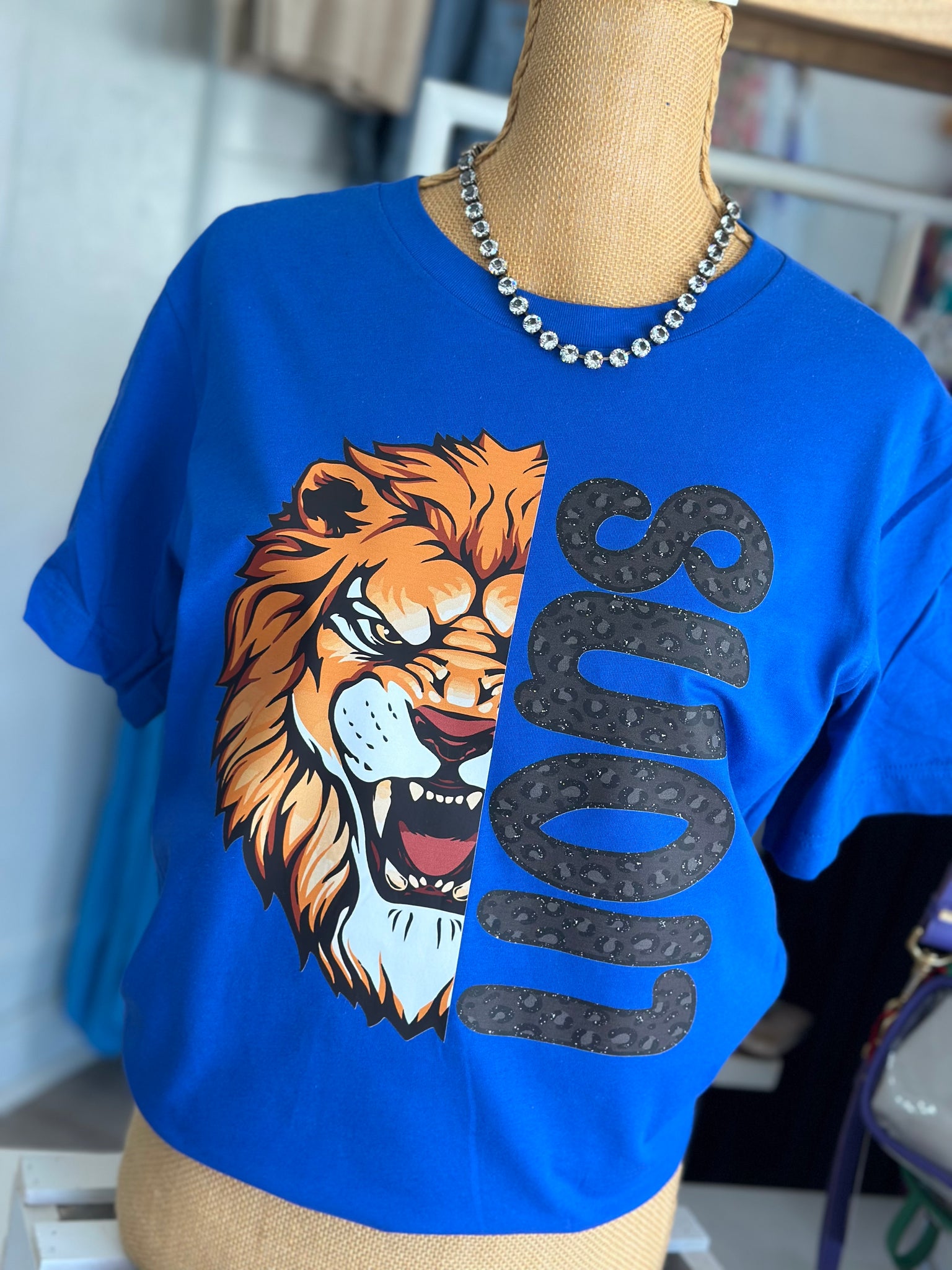 We are the Lions on Blue