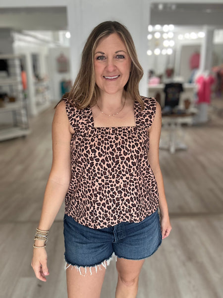 Leopard Tank Top