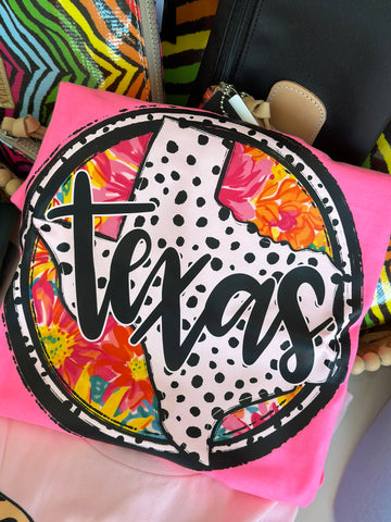 Neon Texas Tee