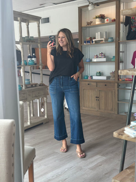 Cropped Denim