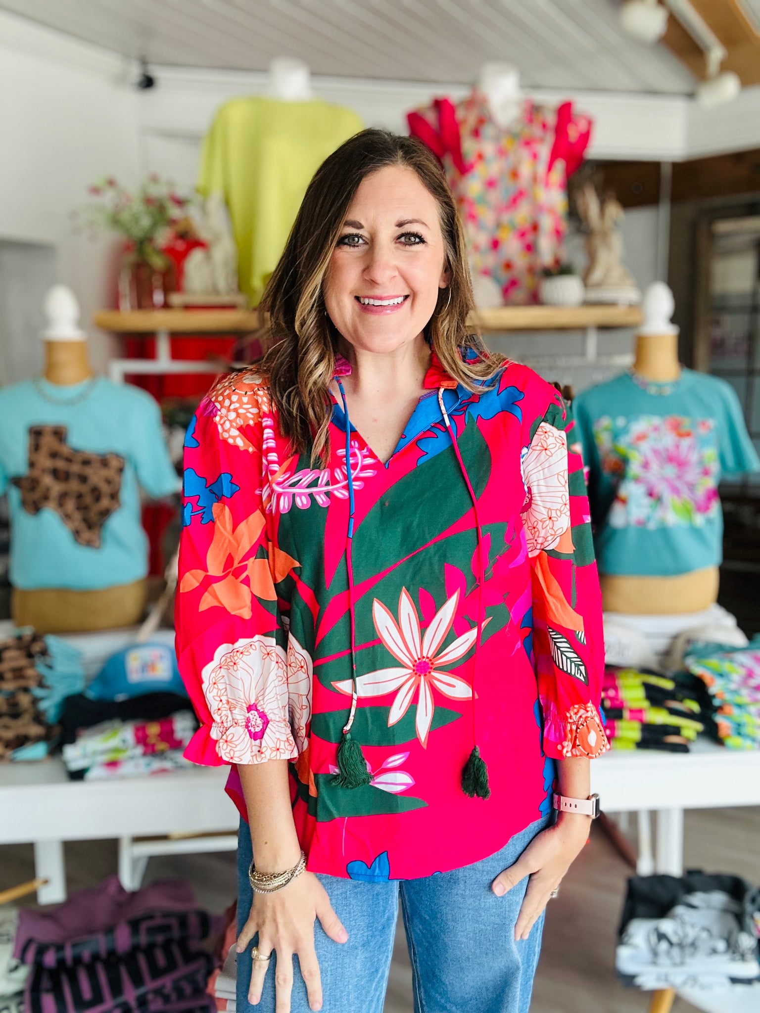 Blooming Floral Top