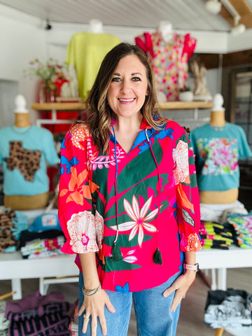 Blooming Floral Top