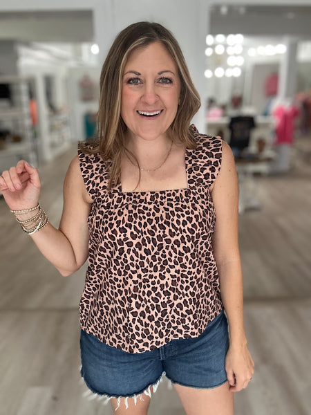 Leopard Tank Top