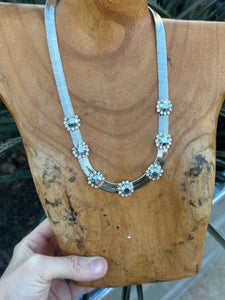 Kirsten Necklace in Chrome