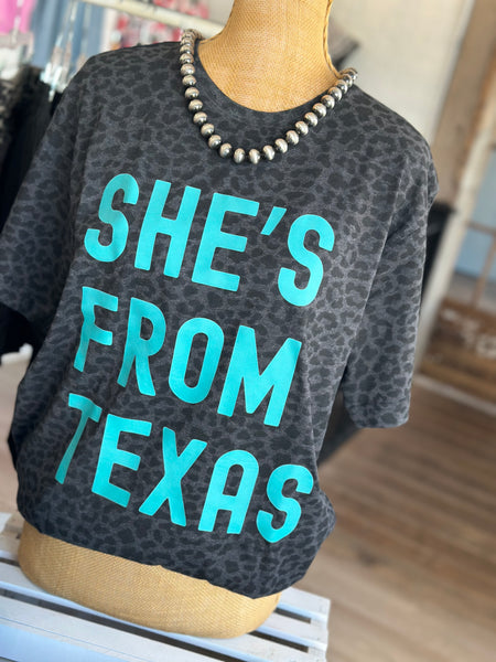 She’s from Texas - Turquoise