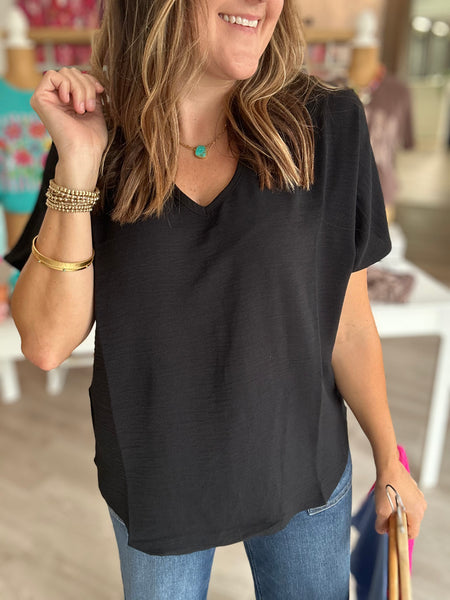 Abby Top in Black