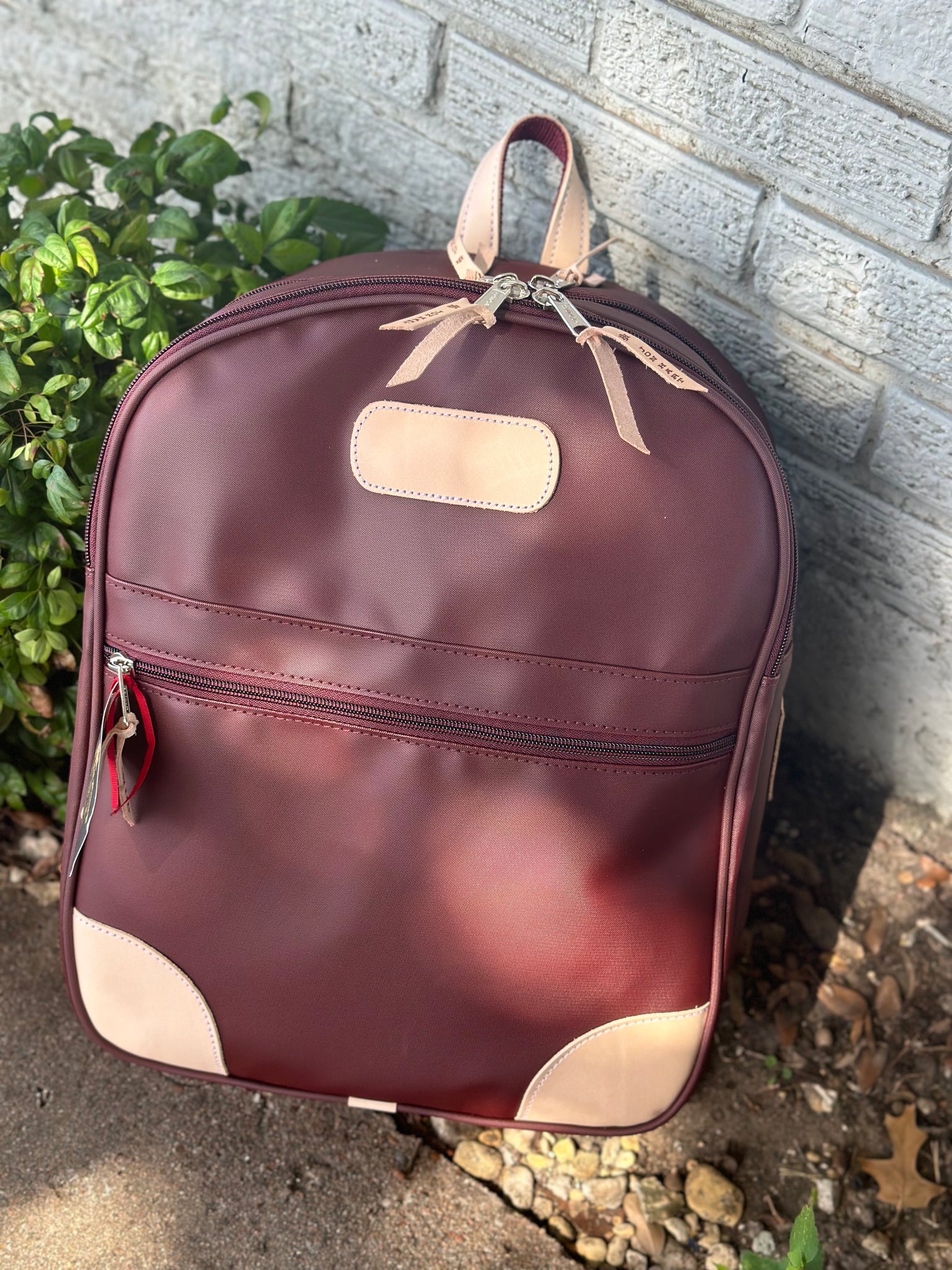Large Backpack in Burgundy