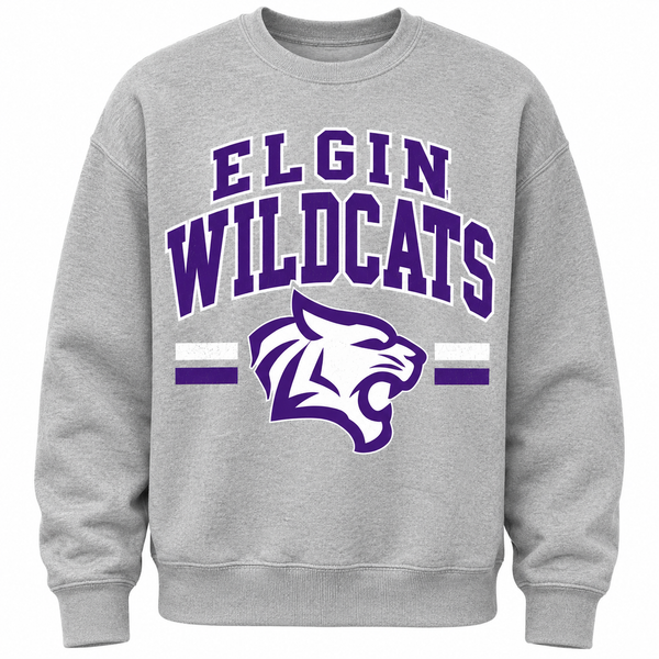 Classic School Spirit- Elgin Wildcats
