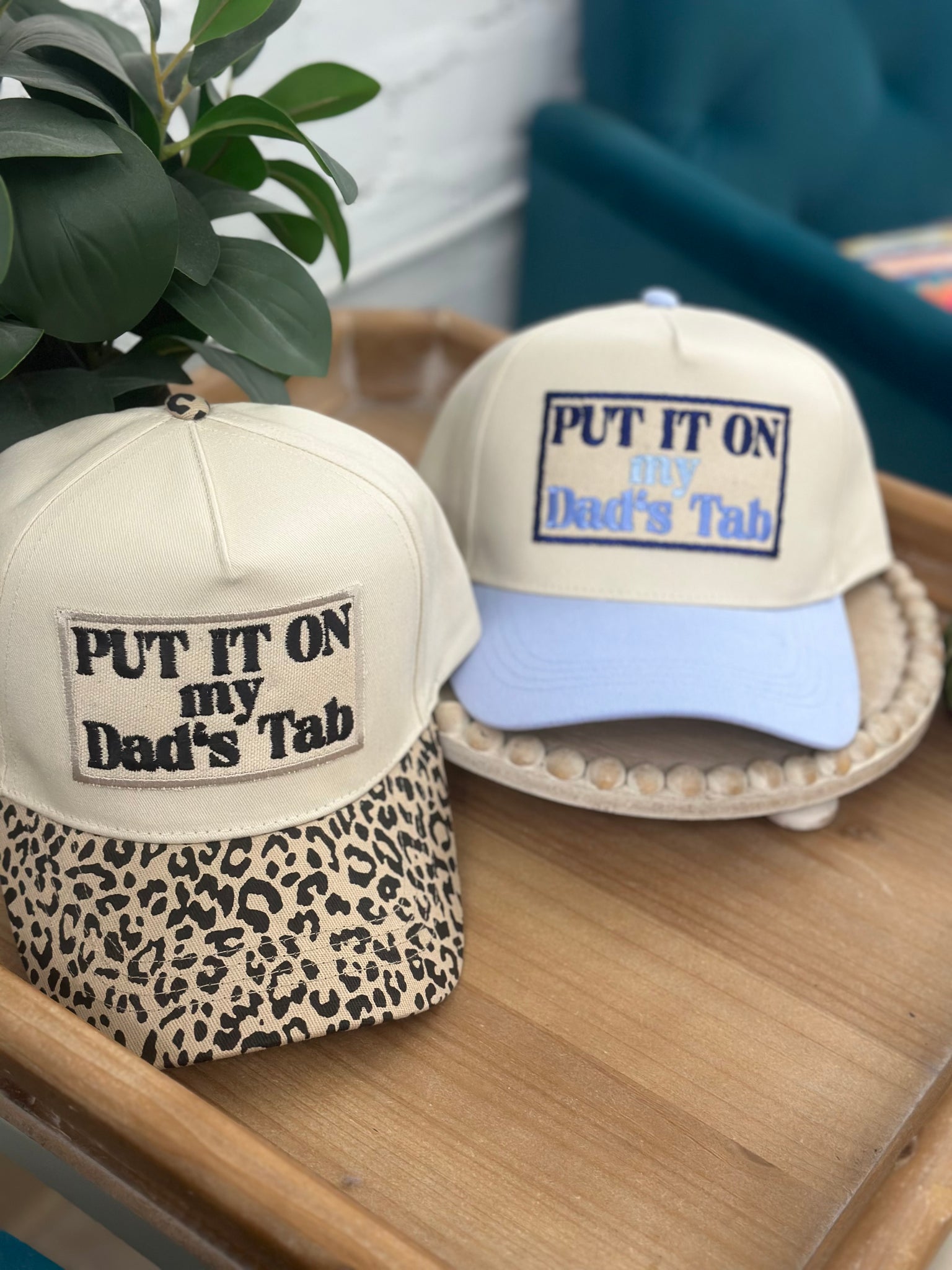 Put it on my Dad’s Tab