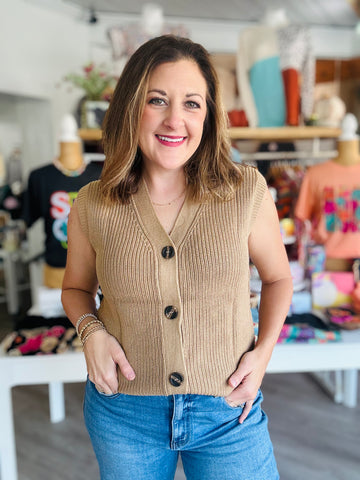 Fall Feels Sweater Vest