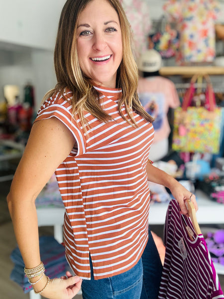 Basic Stripe Top in Rust