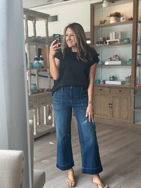Cropped Denim