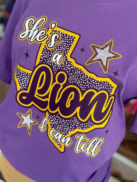 She’s a Lion I Can Tell (Purple)