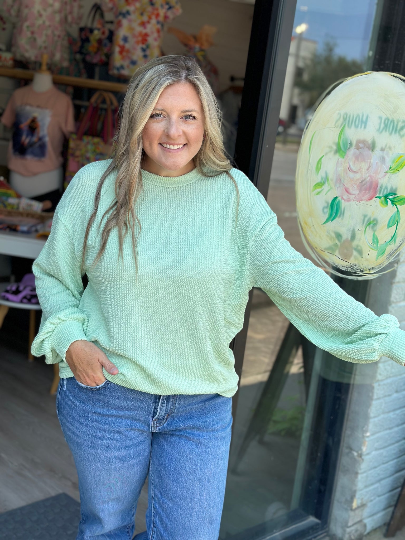 Moonlight Ribbed Pullover Top
