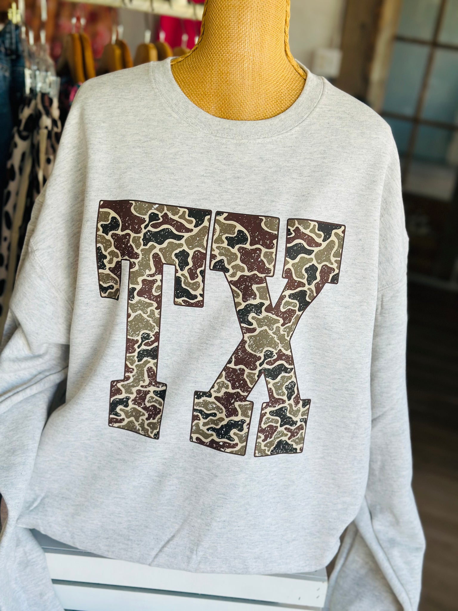 Camo TX Sweatshirt