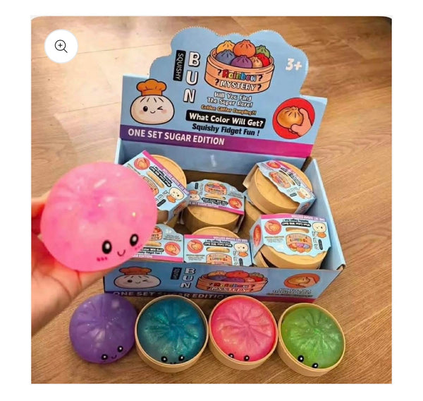 Large Glitter Dumpling Squishy