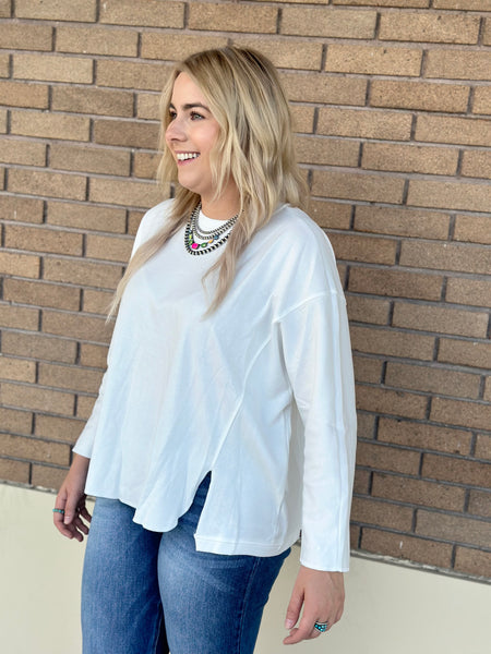 Lovely White Long sleeve